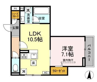 【間取り】 | エミエール東成瀬
