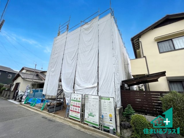 ●3(土)4(日)現地説明会！　天理市前栽町　限定1邸の外観|現在建築中！落ち着いた街並みで新生活を始めることが出来そう！周辺の物件も併せてご紹介させて頂きます！