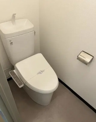 チュリス道後　2階　3LDKのトイレ