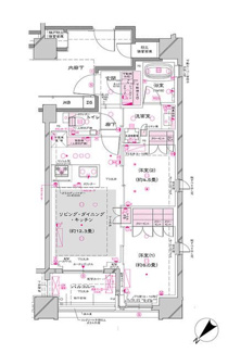 【間取り】 | オーパスレジデンス銀座イースト