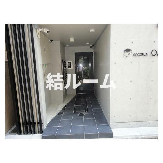 北区豊島２丁目の賃貸マンションのエントランス