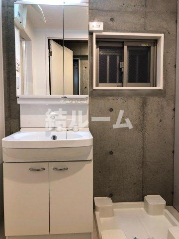 北区豊島２丁目の賃貸マンションの洗面所