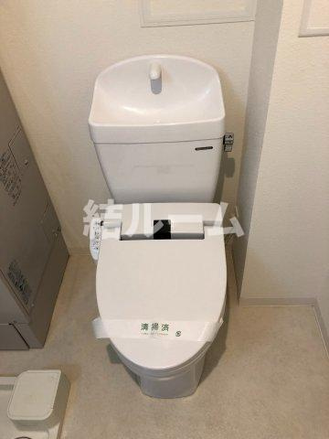 北区豊島２丁目の賃貸マンションのトイレ