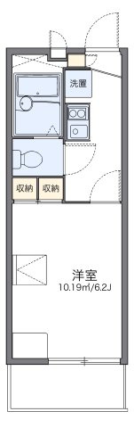 レオパレスウィステリアの間取り
