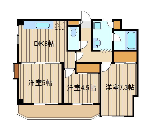 【間取り】 | メゾンS