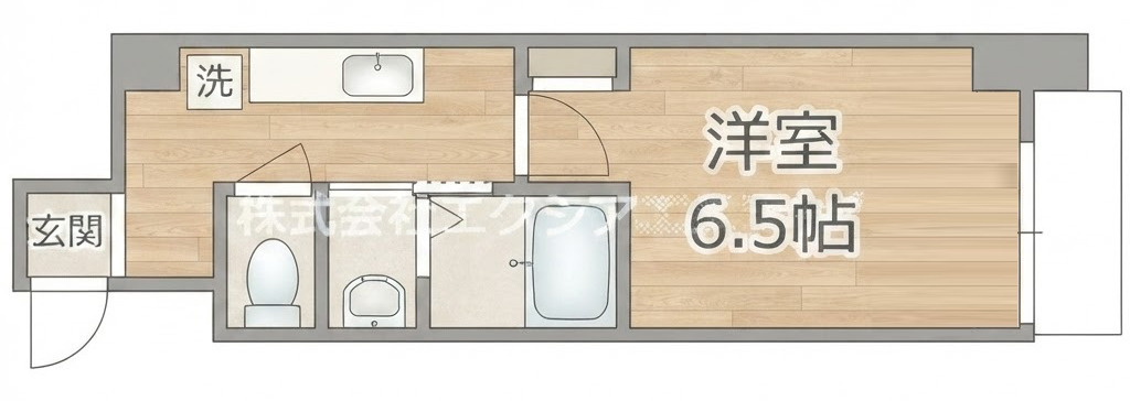 グランパシフィック天王寺南の間取り