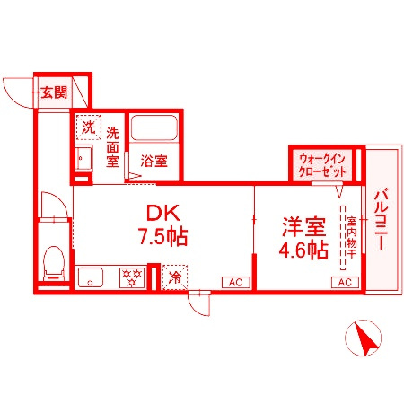 D‘Bless横須賀Ⅰの間取り|各居室広々とした間取り♪