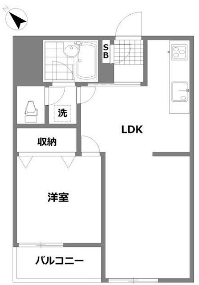 ライオンズマンション荻窪第6の間取り