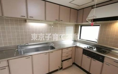 文京区本駒込２丁目の賃貸マンションのキッチン