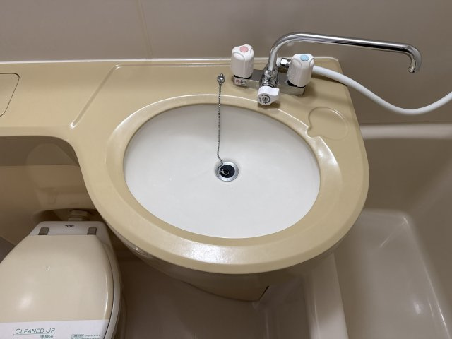 コーポあびこの洗面所
