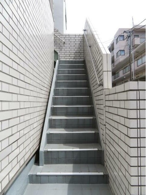 ローズアパートＲ３９のエントランス
