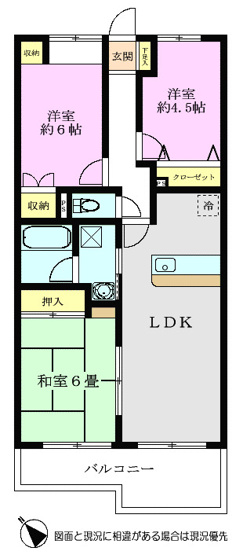【間取り】 | グレースマンションⅢ
