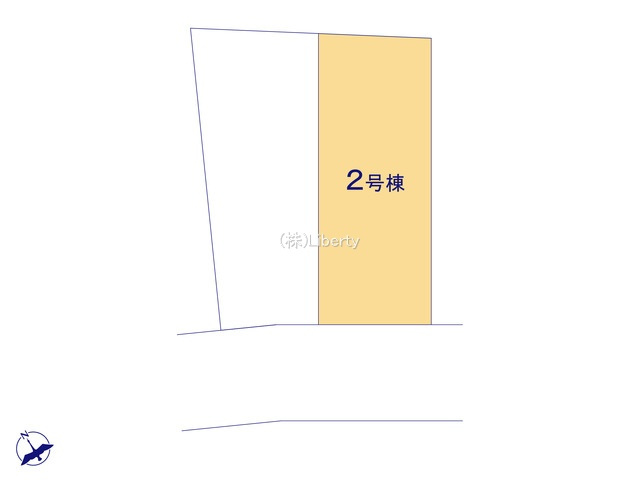 守谷市松ケ丘7期　新築戸建　2号棟の区画図