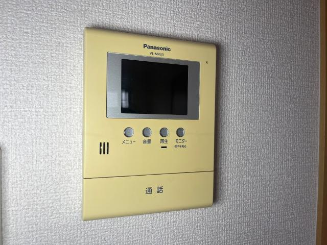 サンハイツ室尾のセキュリティ|カメラ付きインターフォン