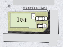 【区画図】 | リナージュ貝塚市堀３丁目０１期 | 区画図