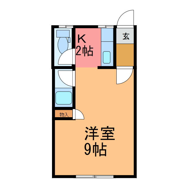 アルマーニTWOの間取り