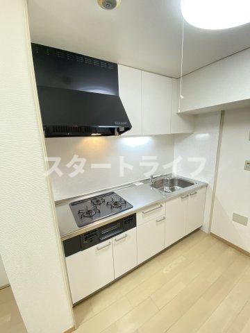 大阪市淀川区西中島２丁目の賃貸マンションのキッチン|参考写真