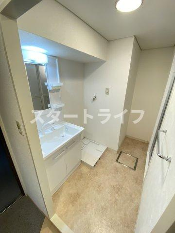大阪市淀川区西中島２丁目の賃貸マンションの洗面所|参考写真