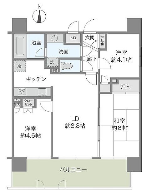 マイキャッスル川口市並木町