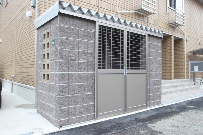 福岡市東区香椎１丁目のアパート|ゴミ置場