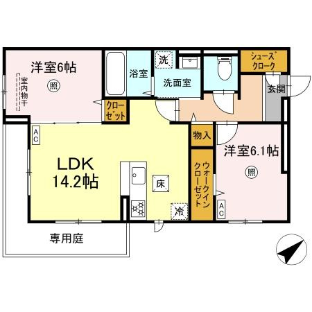 プラーナの間取り