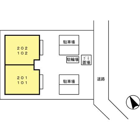 フルリール和白の区画図