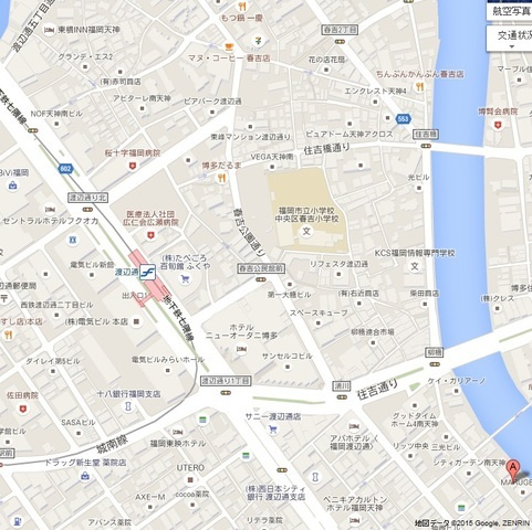 サムティ天神南の地図|地図