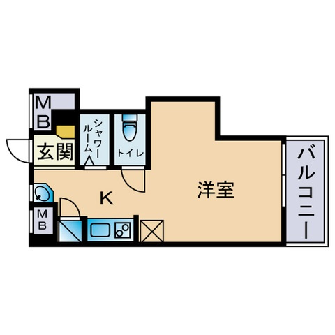 プレアール対馬小路の間取り|間取図