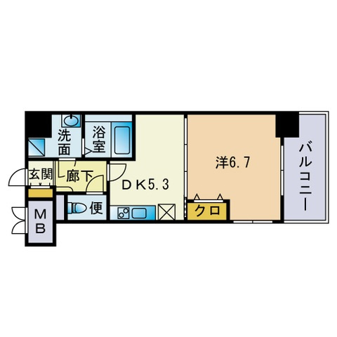 ウィークス シスイの間取り|間取図