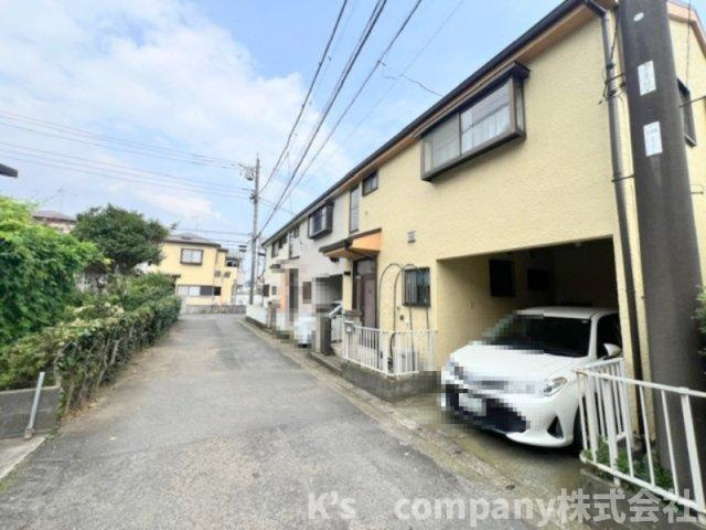 ◎高座郡寒川町一之宮3丁目　テラスハウスの前面道路含む現地写真|前面道路の様子です◇