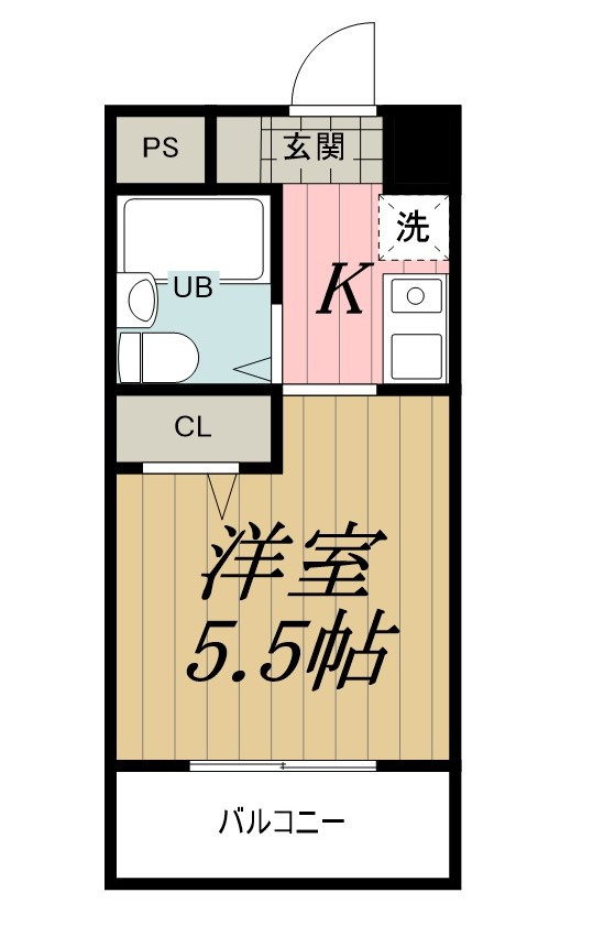 ロザール東千葉の間取り