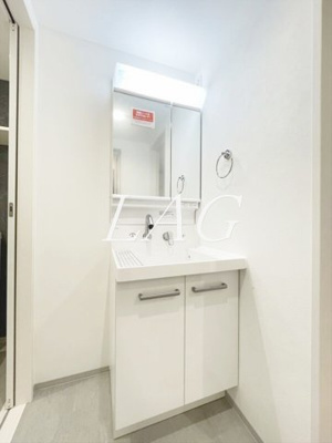 【洗面所】 | robot home 大和市中央 | 独立洗面台です。
