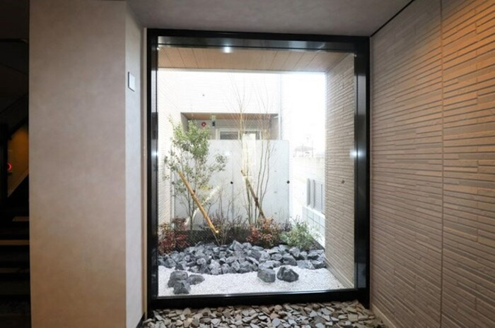 プランドゥブレ西新の庭|坪庭