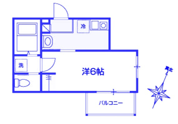 MELLAS大宮の間取り