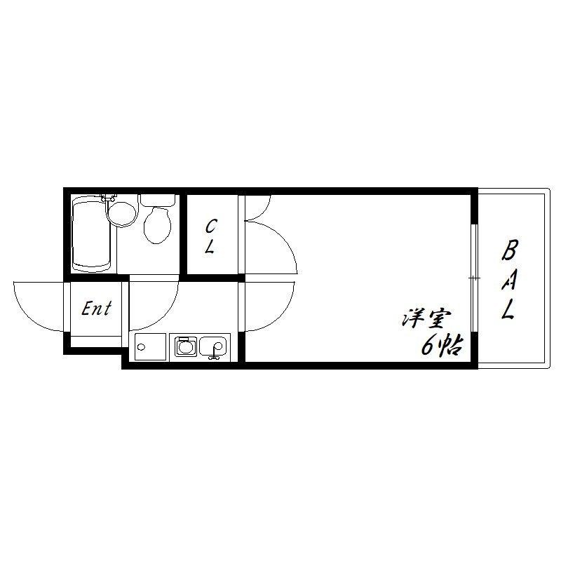 パレス大蔵谷の間取り