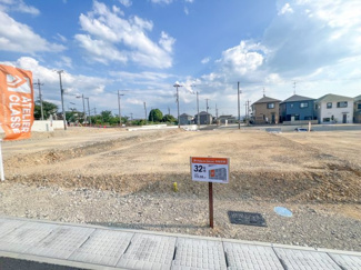 【前面道路含む現地写真】 | 城陽市寺田尼塚　32号地　売土地　建築条件付き