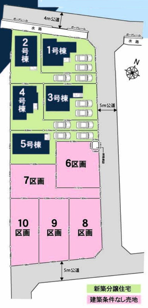 【5号棟　区画図】