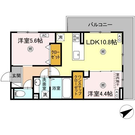 ペルへ尾ノ上の間取り