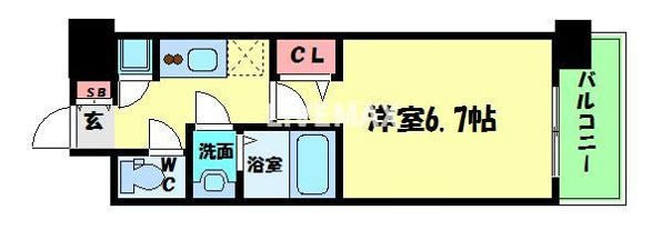 レジュールアッシュ中之島ＳＯＵＴＨ