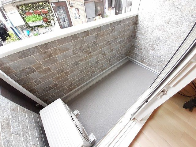 サンフラワー杭瀬のバルコニー