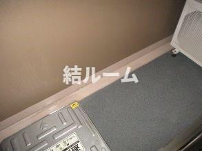 板橋区大谷口上町の賃貸マンションのバルコニー