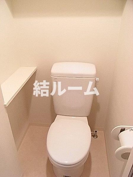 板橋区大谷口上町の賃貸マンションのトイレ