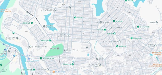 川西市緑台　第3期　新築一戸建ての地図
