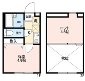 杉並区和田１丁目のアパートの画像