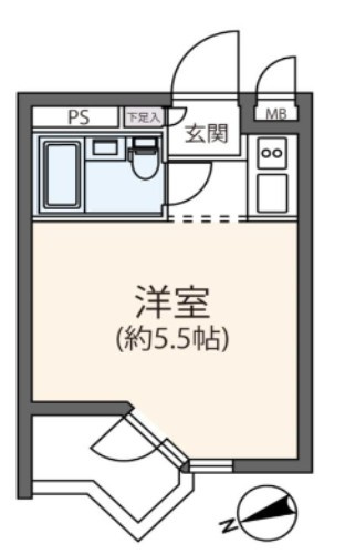 ヒミココート経堂の間取り