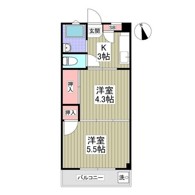 北区豊島８丁目の賃貸マンション