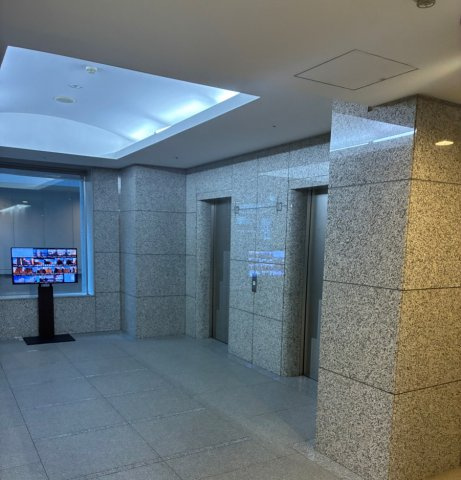 東京美術倶楽部ビルディング 7Fのロビー