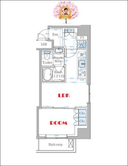 【間取り】 | ＳＡＮＫＹＯ　ＹＯＫＯＨＡＭＡ　ＣＡＭＰＵＳ
