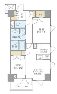 【間取り】 | デューク・スカーラ日本橋 | 間取りです。