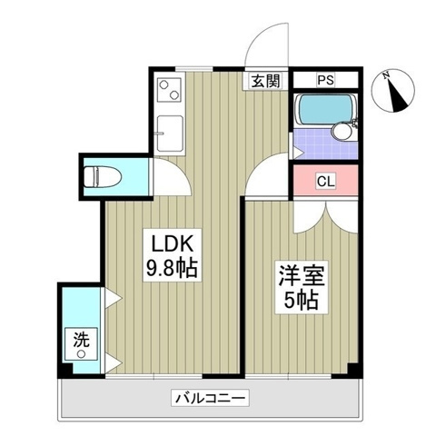 ドエル南浦和の間取り